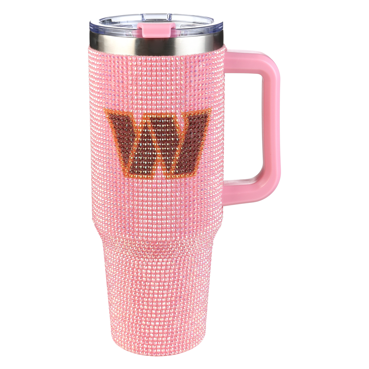 40oz Pink Bling Game Day Tumbler I | Washington Commanders
