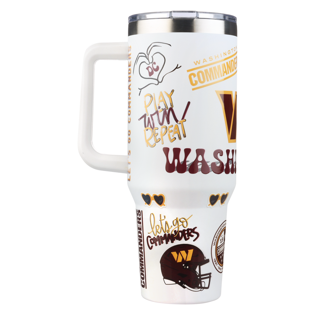 40oz Team Spirit Game Day Tumbler I | Washington Commanders