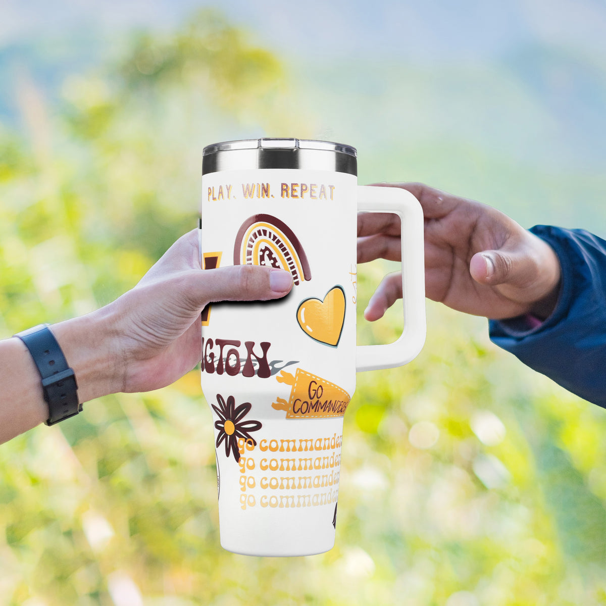 40oz Team Spirit Game Day Tumbler I | Washington Commanders