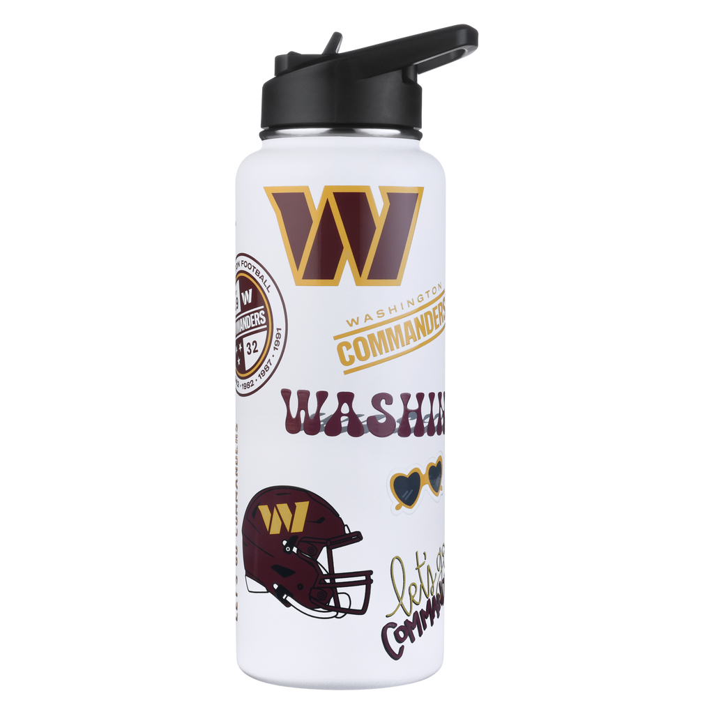 34oz Team Spirit Water Bottle I | Washington Commanders