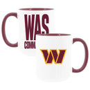 2pk 15oz White Mug Logo + Wordmark | Washington Commanders