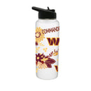 34oz Quencher Bottle, DP, Flowers Design | Washington Commanders