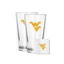 2 Pack Pint and Coasters set | West Virginia University