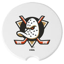 2pk Ceramic Travel Coaster Set, Flatbed Print, Anaheim Ducks