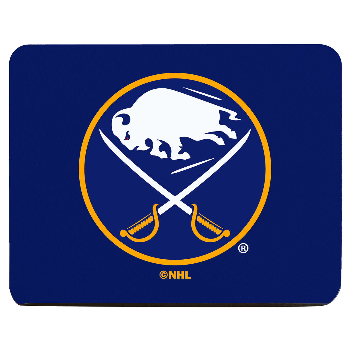 Logo Mousepad, Press Sublimation, Buffalo Sabres