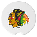 2pk Ceramic Travel Coaster Set, Flatbed Print, Chicago Blackhawks