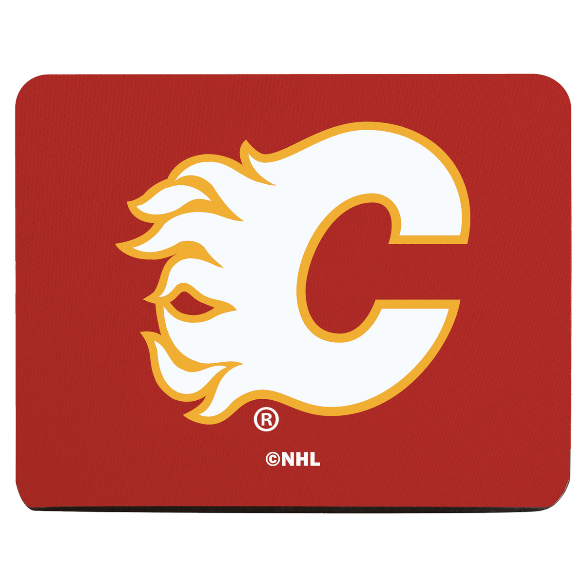 Logo Mousepad, Press Sublimation, Calgary Flames