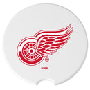 2pk Ceramic Travel Coaster Set, Flatbed Print, Detroit Red Wings