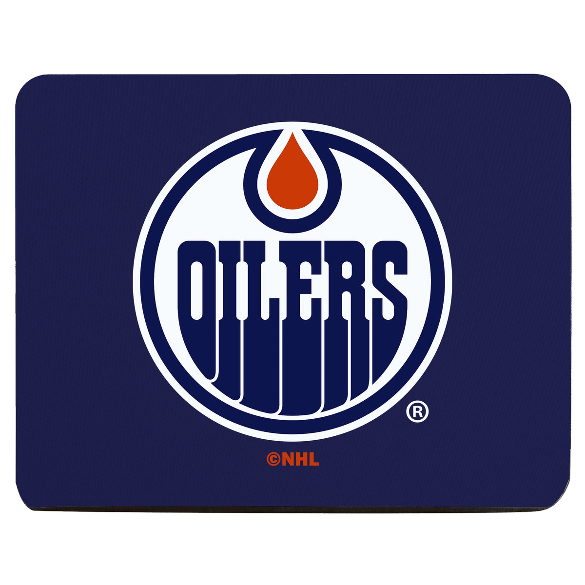 Logo Mousepad, Press Sublimation, Edmonton Oilers
