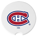 2pk Ceramic Travel Coaster Set, Flatbed Print, Montreal Canadiens