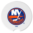 2pk Ceramic Travel Coaster Set, Flatbed Print, New York Islanders