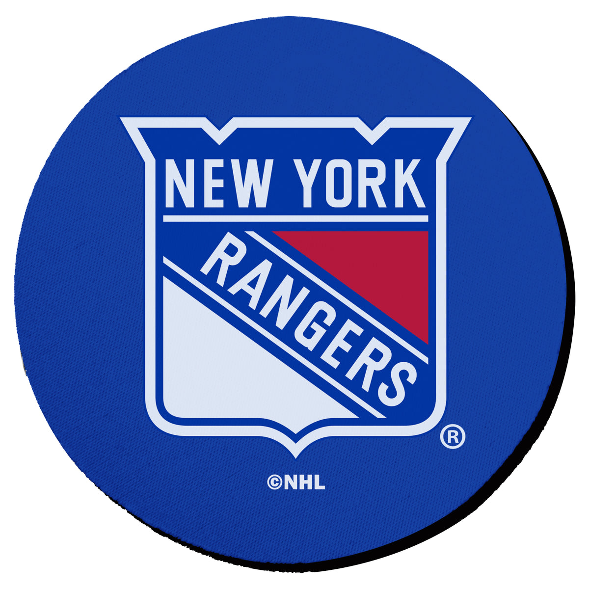 4pc Neoprene Coaster Set, Press Sublimation, New York Rangers