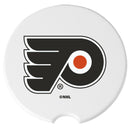 2pk Ceramic Travel Coaster Set, Flatbed Print, Philadelphia Flyers