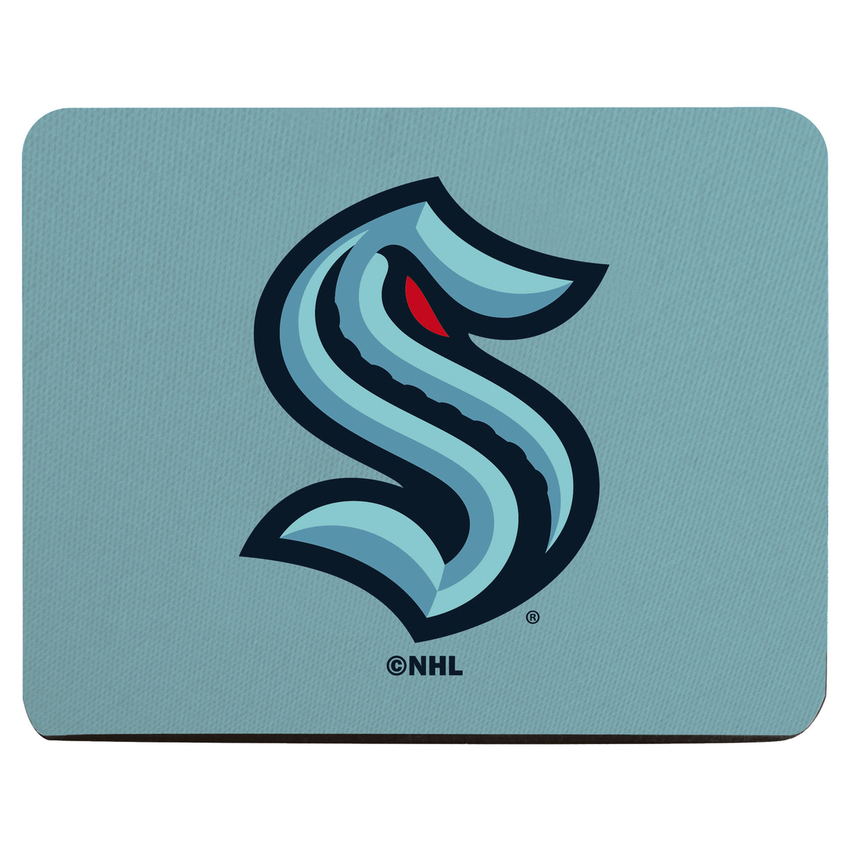 Logo Mousepad, Press Sublimation, Seattle Kraken