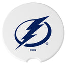 2pk Ceramic Travel Coaster Set, Flatbed Print, Tampa Bay Lightning