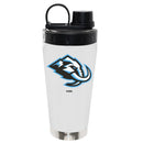 22oz White Stainless Steel Beverage Blender Bottle, Direct Print, Utah Mammoth