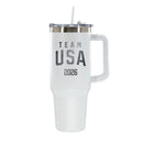 40oz Stainless Steel Colossal Tumbler, Etched, Team USA 2026 Wordmark Design, Team USA