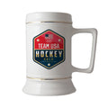 28oz Ceramic Stein, Heritage Classic Hockey 2026 Design, Team USA (Copy)