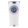30oz Stainless Steel Tumbler, White, Direct Print, 250 Year Anniversary