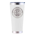 30oz Stainless Steel Tumbler, White, Etched, 250 Year Anniversary