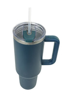 50oz. Tumbler with Handle and Straw Lid | Marine
