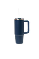 30oz. Tumbler with Handle and Straw Lid | Marine
