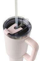 50oz. Tumbler with Handle and Straw Lid | Pink Sand