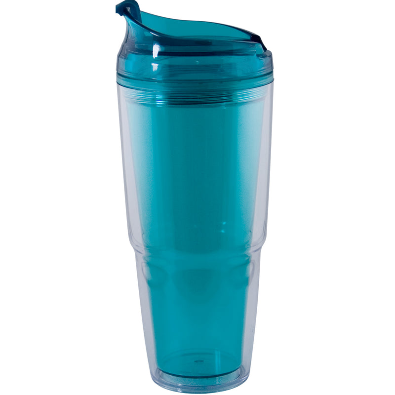 [6-Pack] 20oz Double Walled Plastic Tumbler