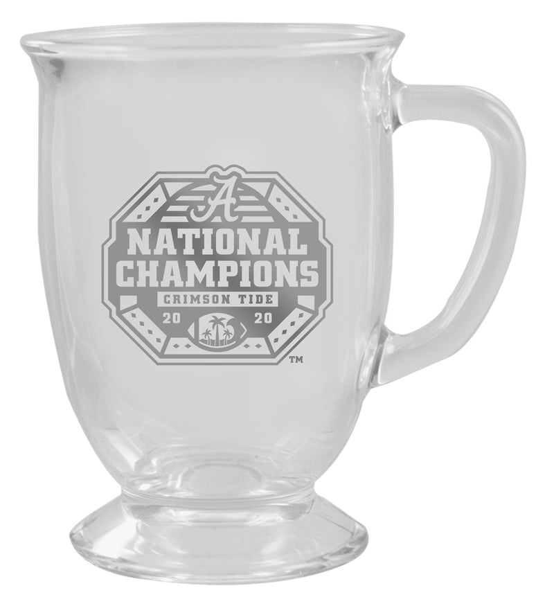 2020 NCAA Champs Laser Etched 16oz Café Glass - Alabama
AL, COL, OldProduct
The Memory Company