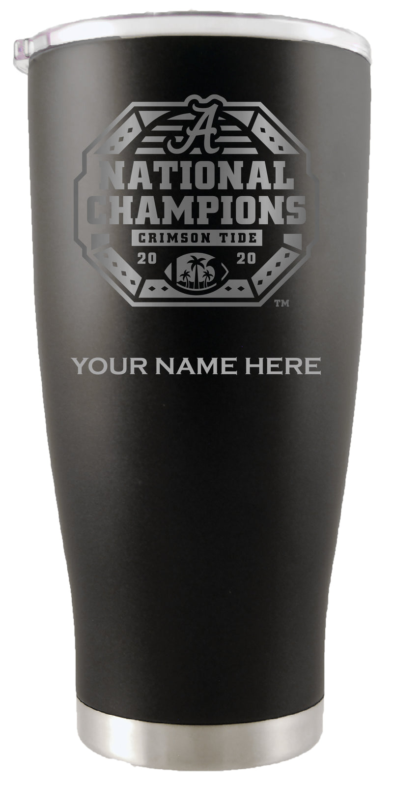 2020 NCAA Champs Personalized 20oz Black Stainless Steel Tumbler - Alabama
AL, COL, engraving, OldProduct, Personalized_Personalized
The Memory Company
