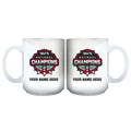 11oz Personalized White Sublimated Mug | 2021 National Champion Georgia Bulldogs
