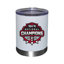 12oz White Stainless Steel Lowball | 2021 National Champion