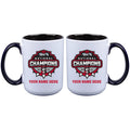 15oz Personalized Sublimated Inner Color Mug | 2021 National Champion Georgia Bulldogs