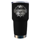 30oz Etched Black Stainless Steel Tumbler | 2021 National Champion