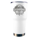 30oz Etched White Stainless Steel Tumbler | 2021 National Champion
