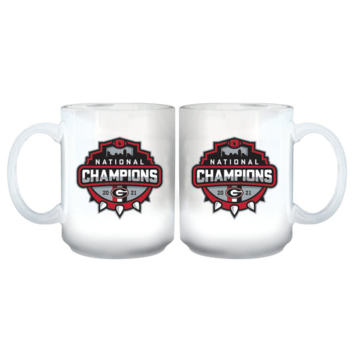 15oz White Sublimated Mug | 2021 National Champion