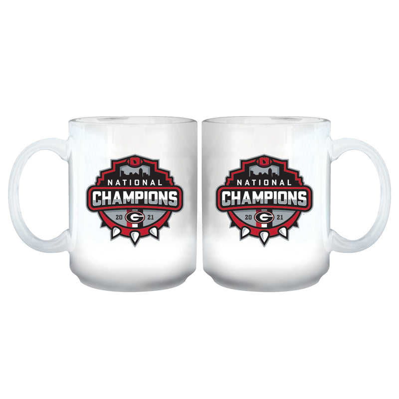 15oz White Sublimated Mug | 2021 National Champion
