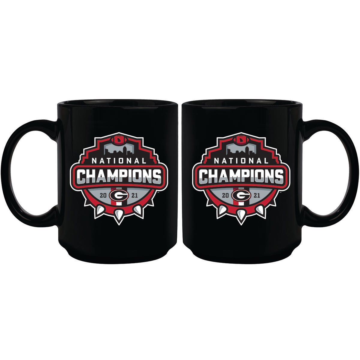 15oz Black Sublimated Mug | 2021 National Champion
