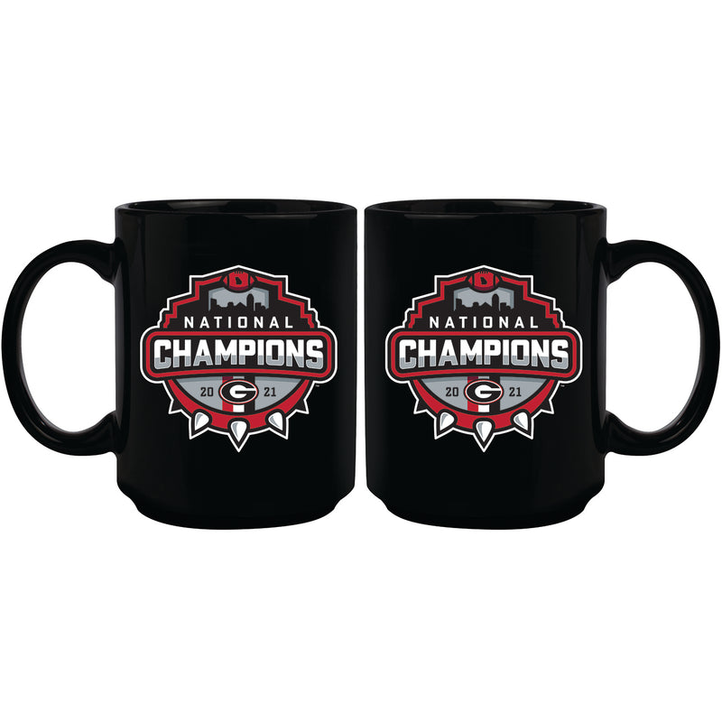 15oz Black Sublimated Mug | 2021 National Champion