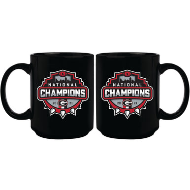 15oz Black Sublimated Mug | 2021 National Champion