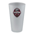 17oz Frosted Pint Glass | 2022 National Champion Georgia Bulldogs