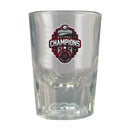 2oz Direct Print Fluted Shot Glass | 2022 National Champion Georgia Bulldogs