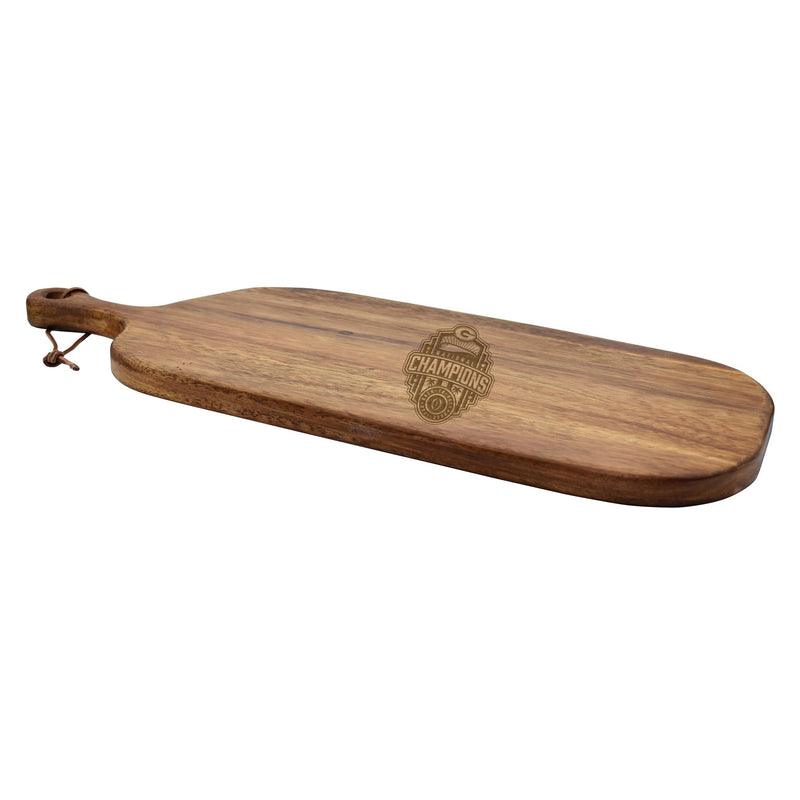 Acacia Paddle Cutting & Serving Board | 2022 National Champion Georgia Bulldogs