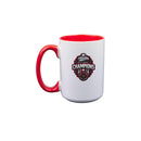 15oz Inner Color Mug | 2022 National Champion Georgia Bulldogs