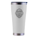 30oz White Etched Stainless Steel Tumbler | 2022 National Champion Georgia Bulldogs