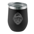 16oz Black Etched Stainless Steel Tumbler | 2022 National Champion Georgia Bulldogs