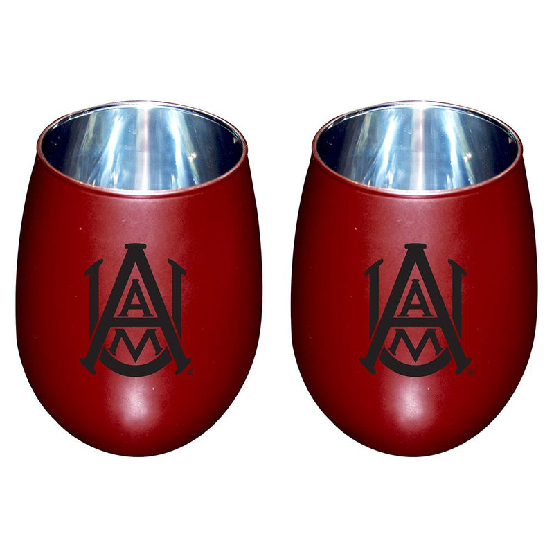 Matte Stainless Steel Single Wall Tumbler ALABAMA A&M
AAM, COL, OldProduct
The Memory Company