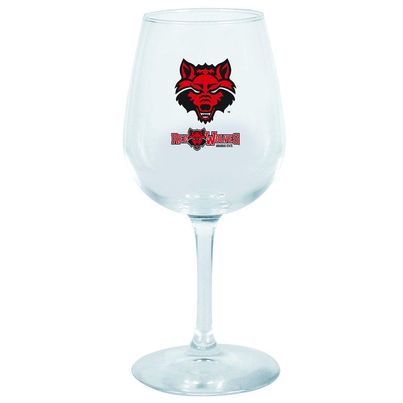 BOXED WINE GLASS  ARKANSAS STATE
AKS, COL, OldProduct
The Memory Company