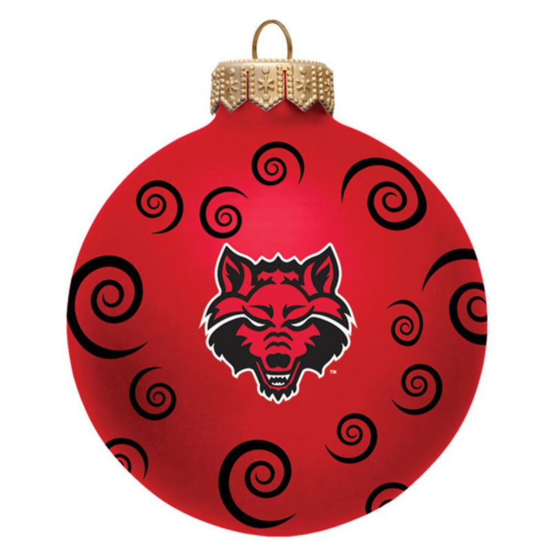 3 Inch Swirl Ball Ornament | Arkansas St
AKS, COL, OldProduct
The Memory Company