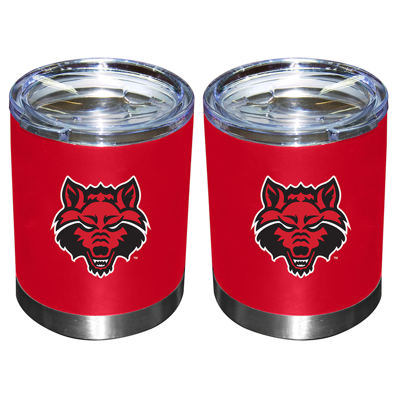 Matte Stainless Steel Single Walled Low Ball Arkansas State
AKS, COL, OldProduct
The Memory Company